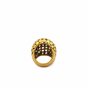 Textured Dome Statement Ring
