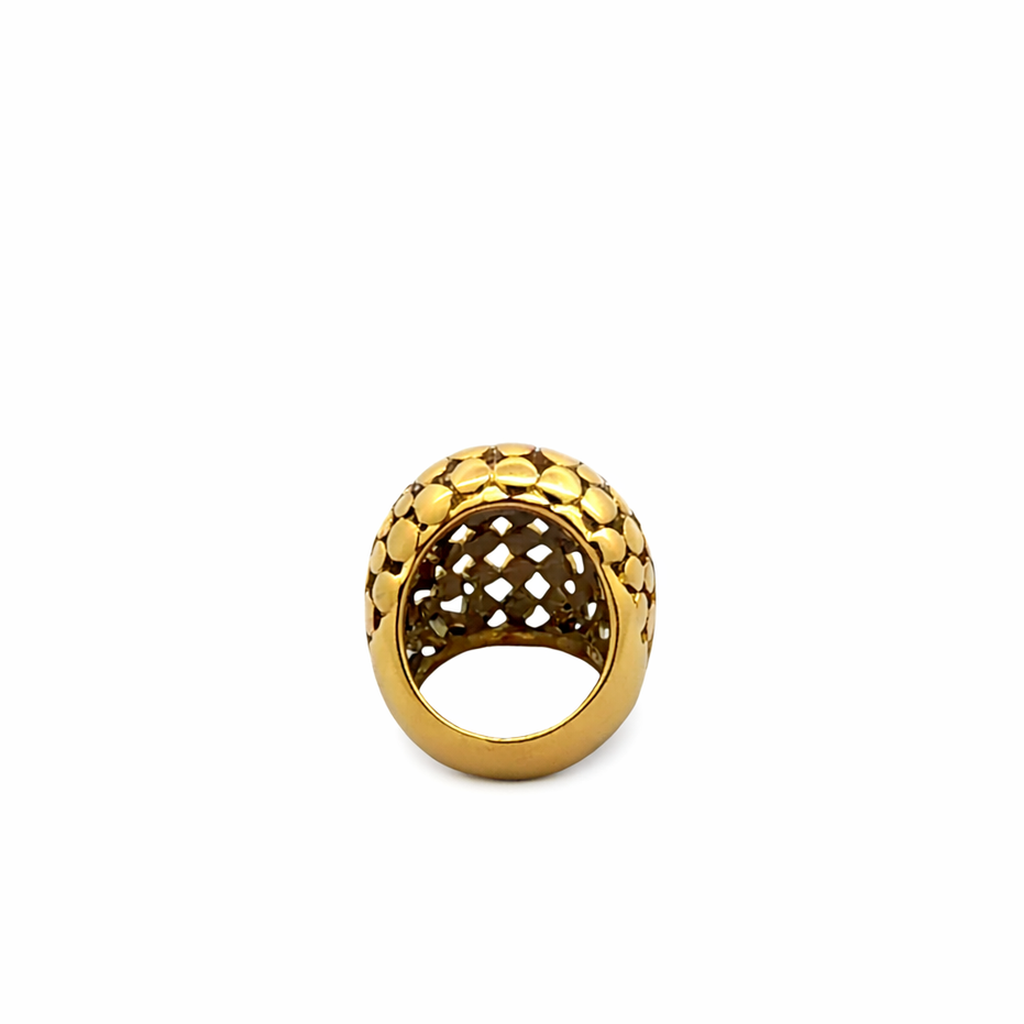 Textured Dome Statement Ring