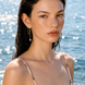 Pear Cut Cubic Zirconia Chain Link Drop Earrings