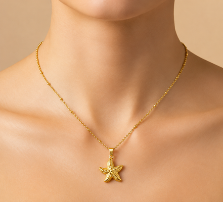 Starfish Pendant Necklace