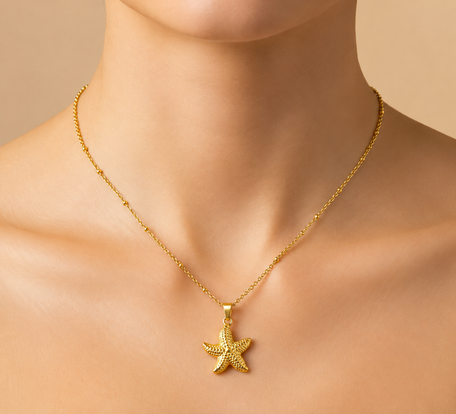 Starfish Pendant Necklace