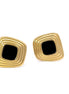 Square Frame Stud Earrings