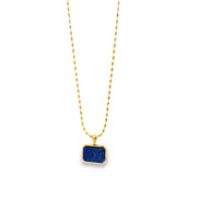 Pendant Necklace with Faceted Accent