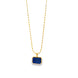 Pendant Necklace with Faceted Accent