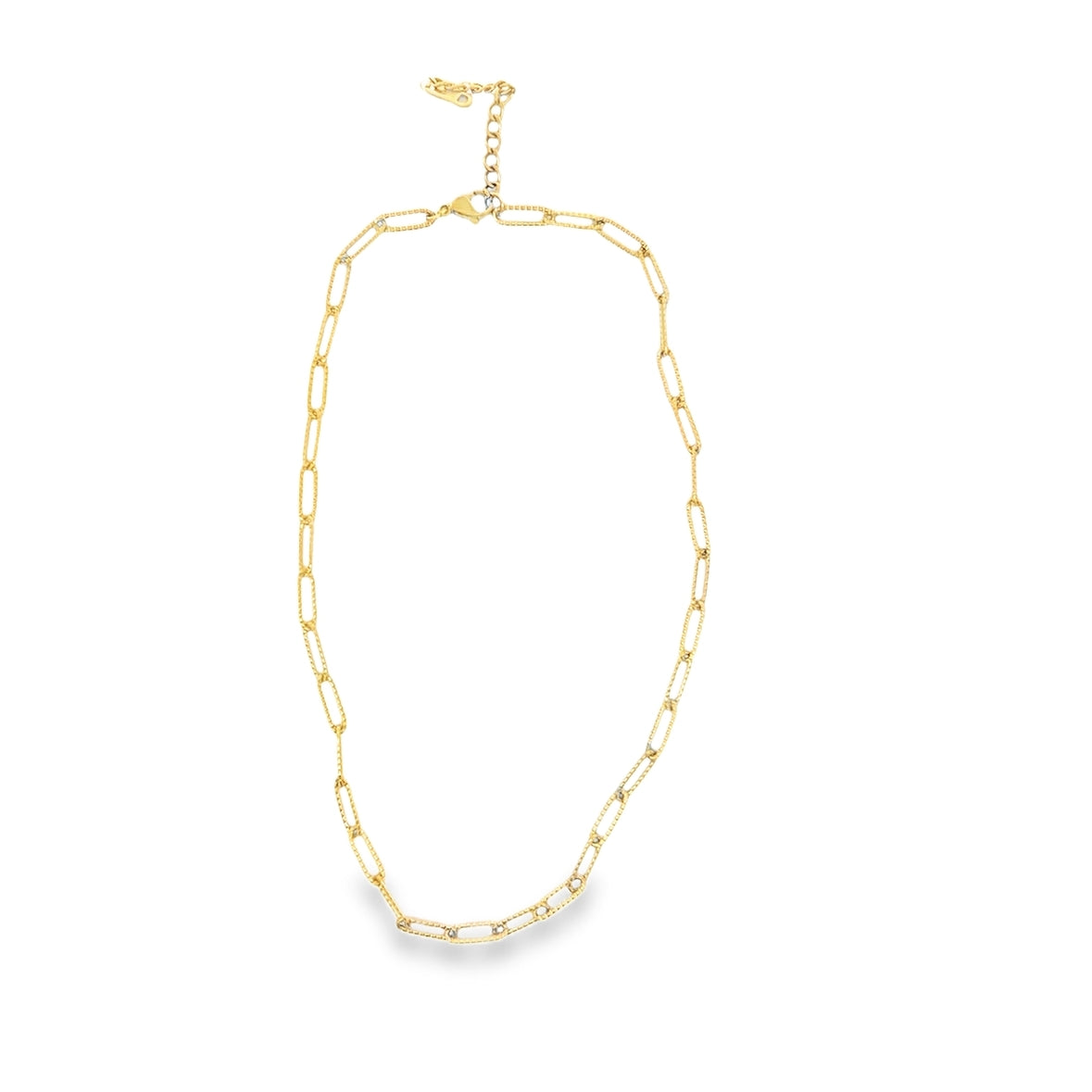Paper Clip Chain Necklace