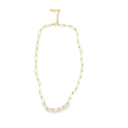 Paper Clip Chain Necklace