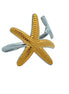Two Tone Starfish Adjustable Ring