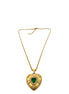 Rope Chain Necklace with Heart Pendant