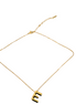 Letter Pendant Necklace