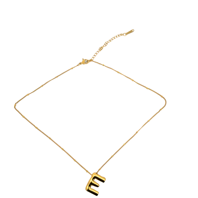 Letter Pendant Necklace