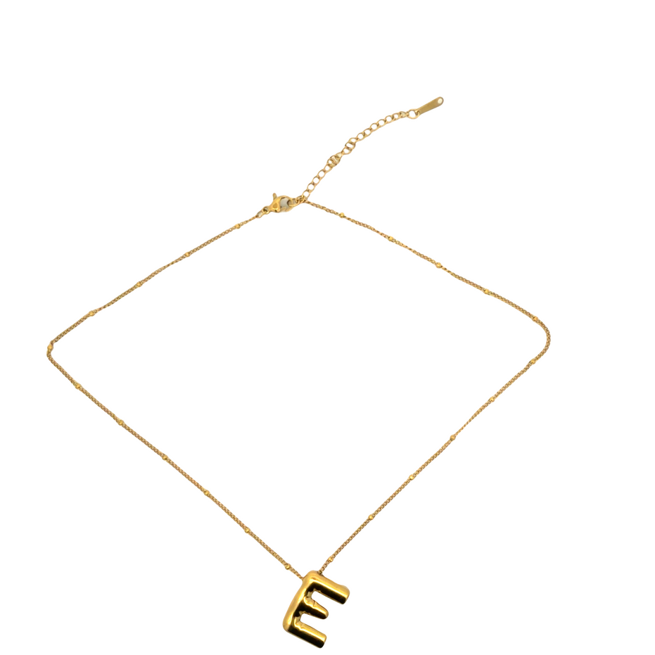 Letter Pendant Necklace