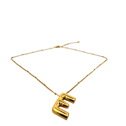 Letter Pendant Necklace