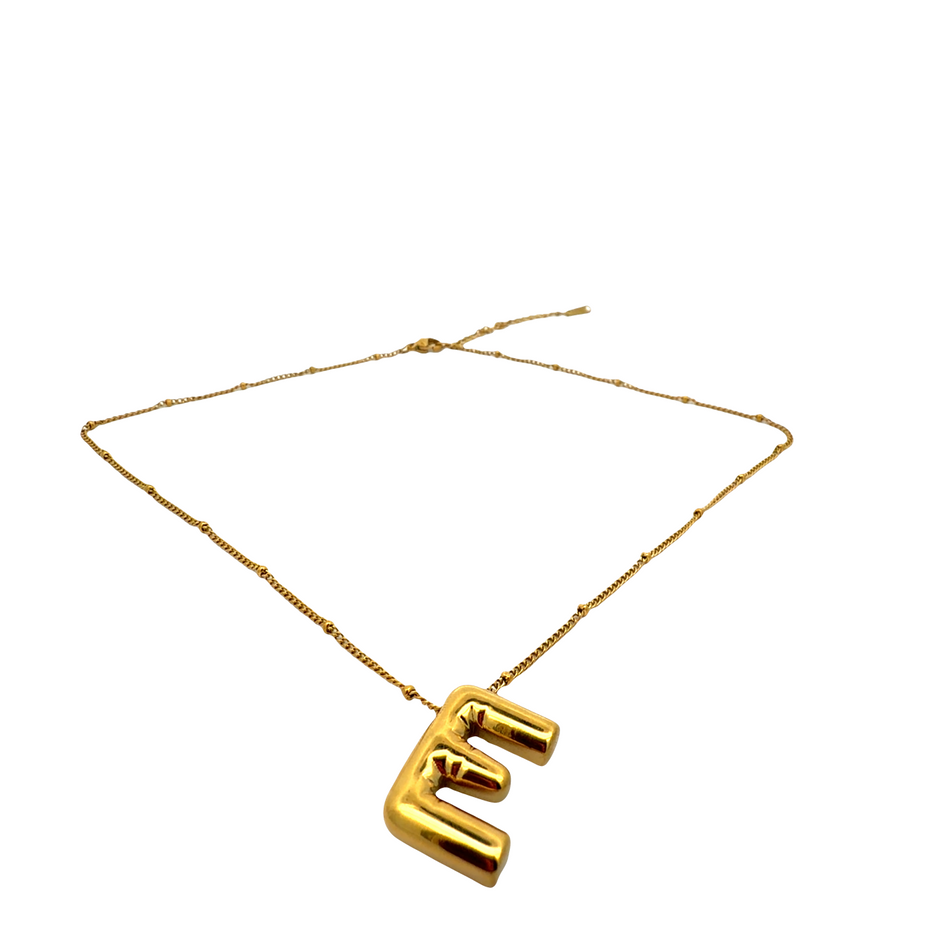 Letter Pendant Necklace