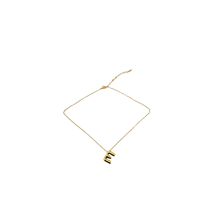 Letter Pendant Necklace