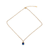 Rectangular Pendant Necklace