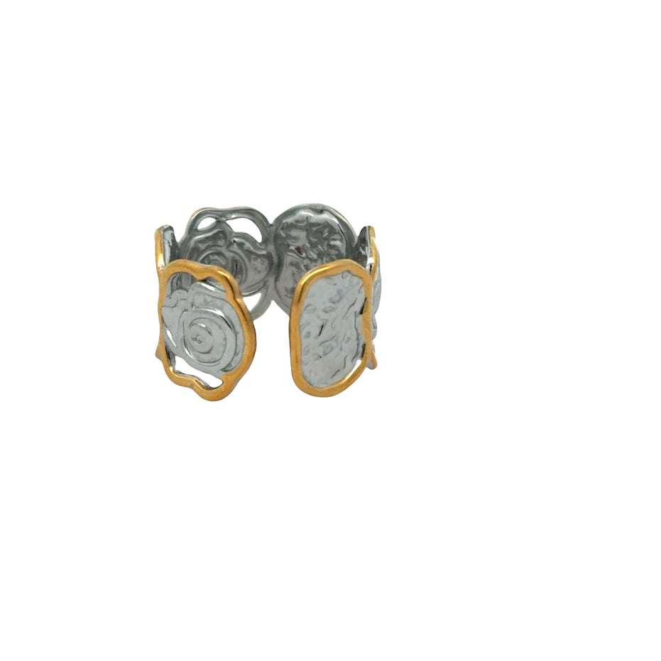 Rose Petal Open Ring