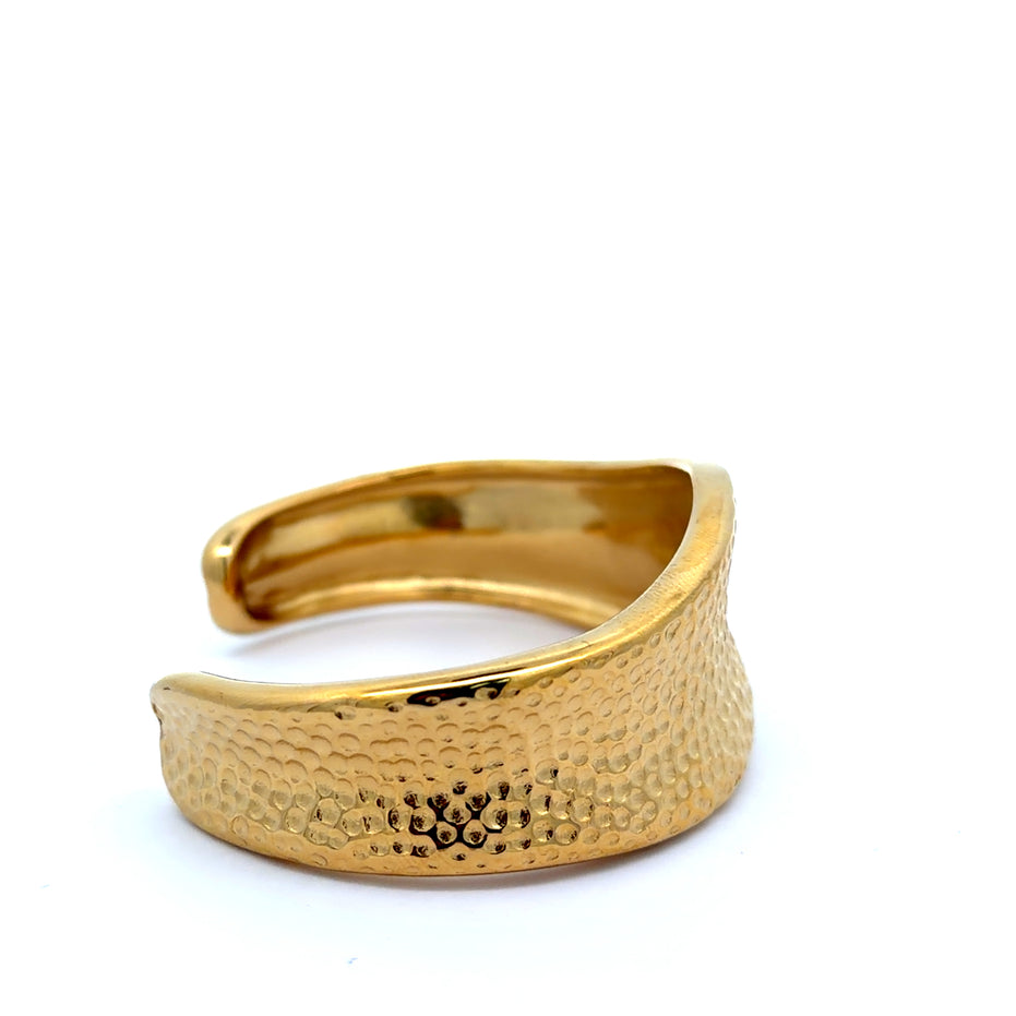 Sculptural Cuff Bangle