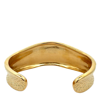 Sculptural Cuff Bangle