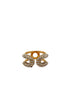 Crystal Butterfly Statement Ring