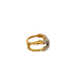 Crystal Butterfly Statement Ring