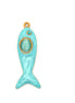 Enamel Fish Pendant Necklace