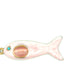Pink Enamel Fish Pendant