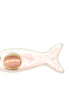 Pink Enamel Fish Pendant
