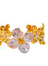 Floral Bangle Bracelet