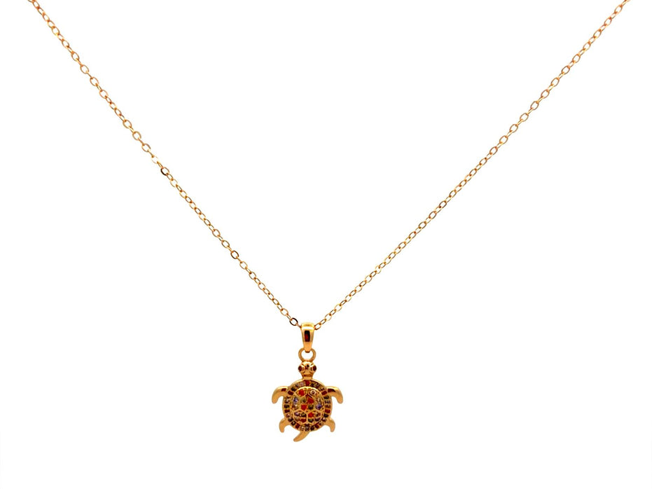 Sea Turtle Pendant Necklace