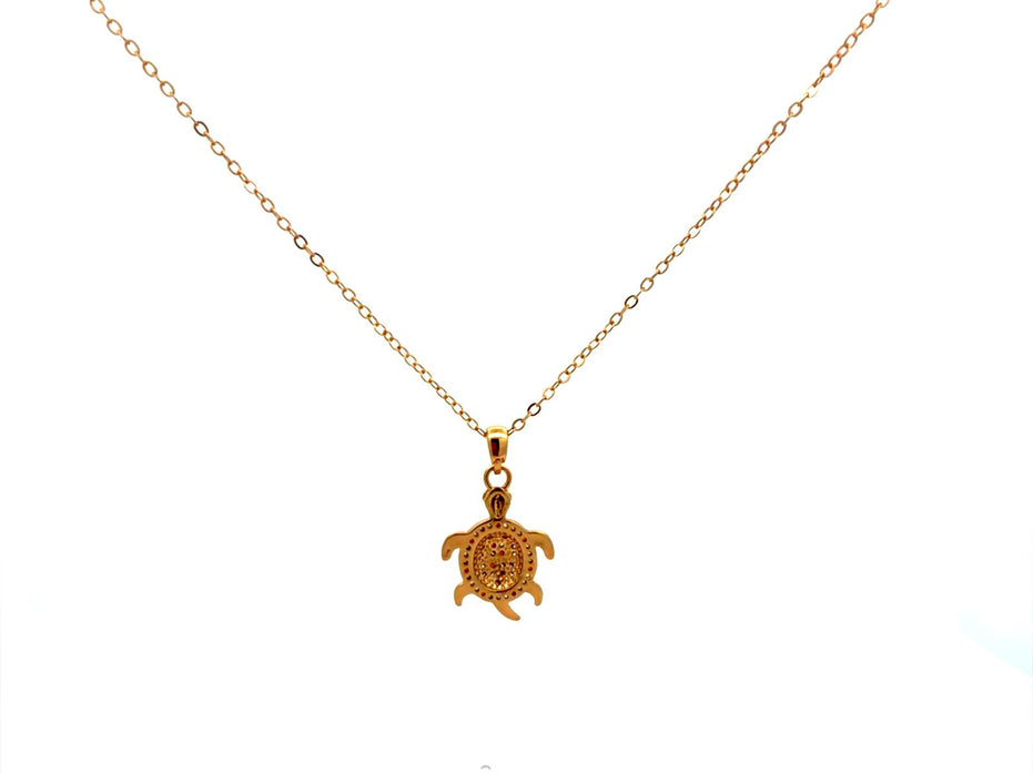 Sea Turtle Pendant Necklace