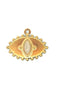 Evil Eye White Cat Eye Stone Pendant