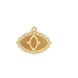 Evil Eye White Cat Eye Stone Pendant
