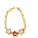 Multicolor Floral Station Bracelet