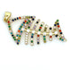 Multicolor Fish Bone Pendant