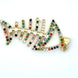 Multicolor Fish Bone Pendant