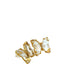 Butterfly Crystal Climber Earrings