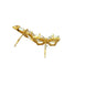 Butterfly Crystal Climber Earrings