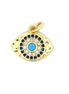 Blue Evil Eye Charm Pendant