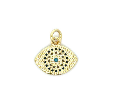 Blue Evil Eye Charm Pendant