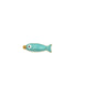 Coastal Enamel Fish Pendant