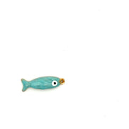 Coastal Enamel Fish Pendant