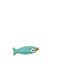 Coastal Enamel Fish Pendant