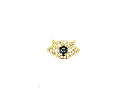 Mini Evil Eye Connector Charm