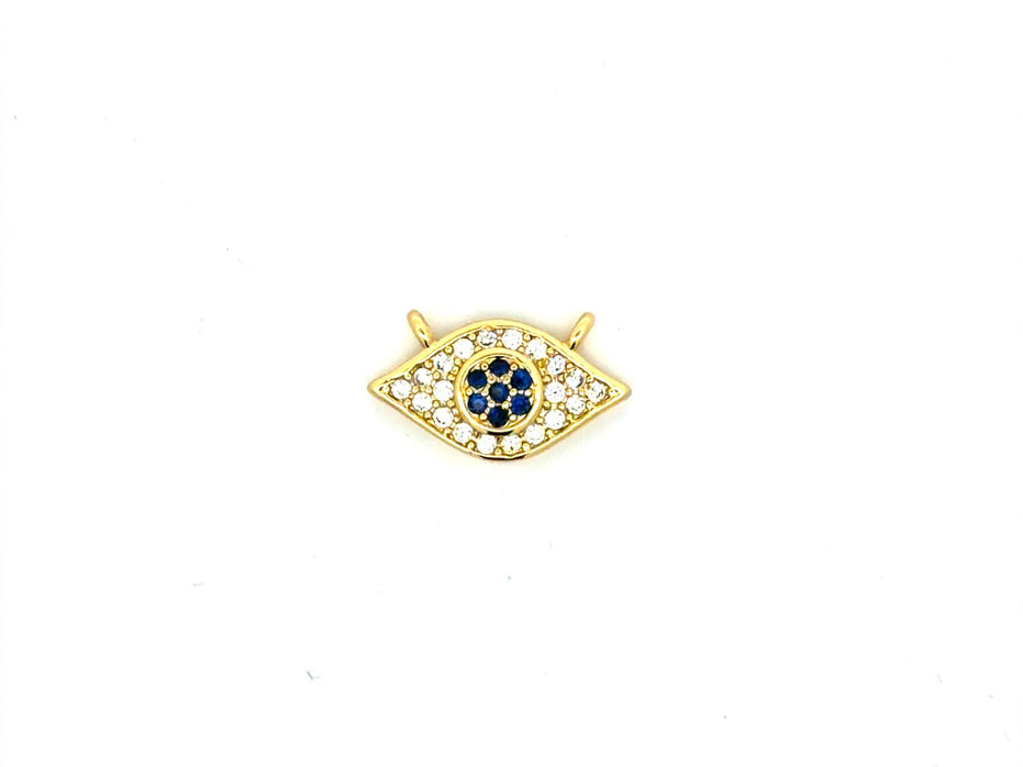 Mini Evil Eye Connector Charm
