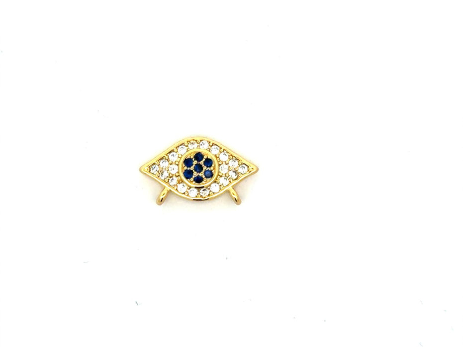 Mini Evil Eye Connector Charm