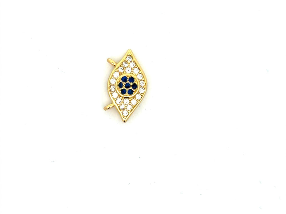 Mini Evil Eye Connector Charm