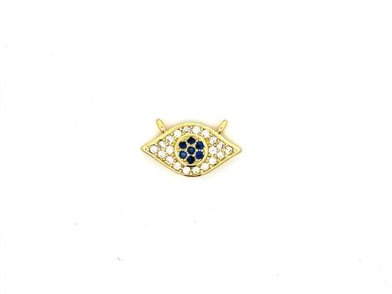 Mini Evil Eye Connector Charm