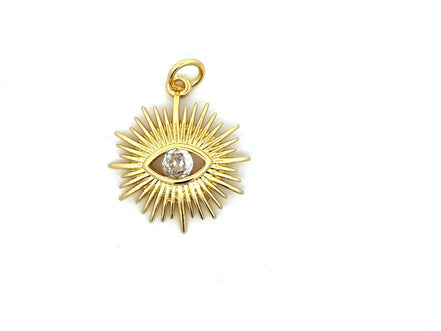 Protective Eye Sunburst Pendant