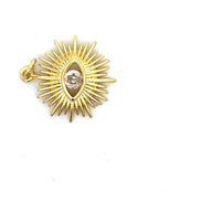Protective Eye Sunburst Pendant