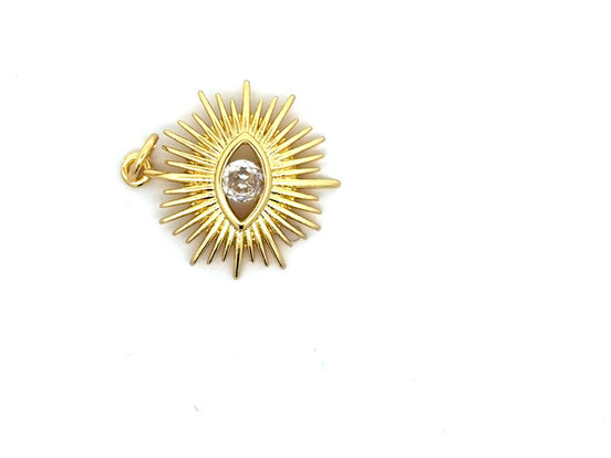 Protective Eye Sunburst Pendant